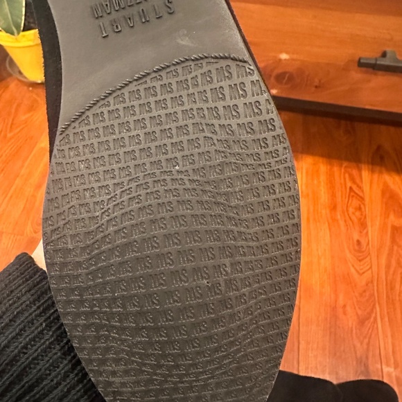 Stuart Weitzman Black Suede Over-the-Knee Boots | Size 6M | Made in Spain - Picture 6 of 8